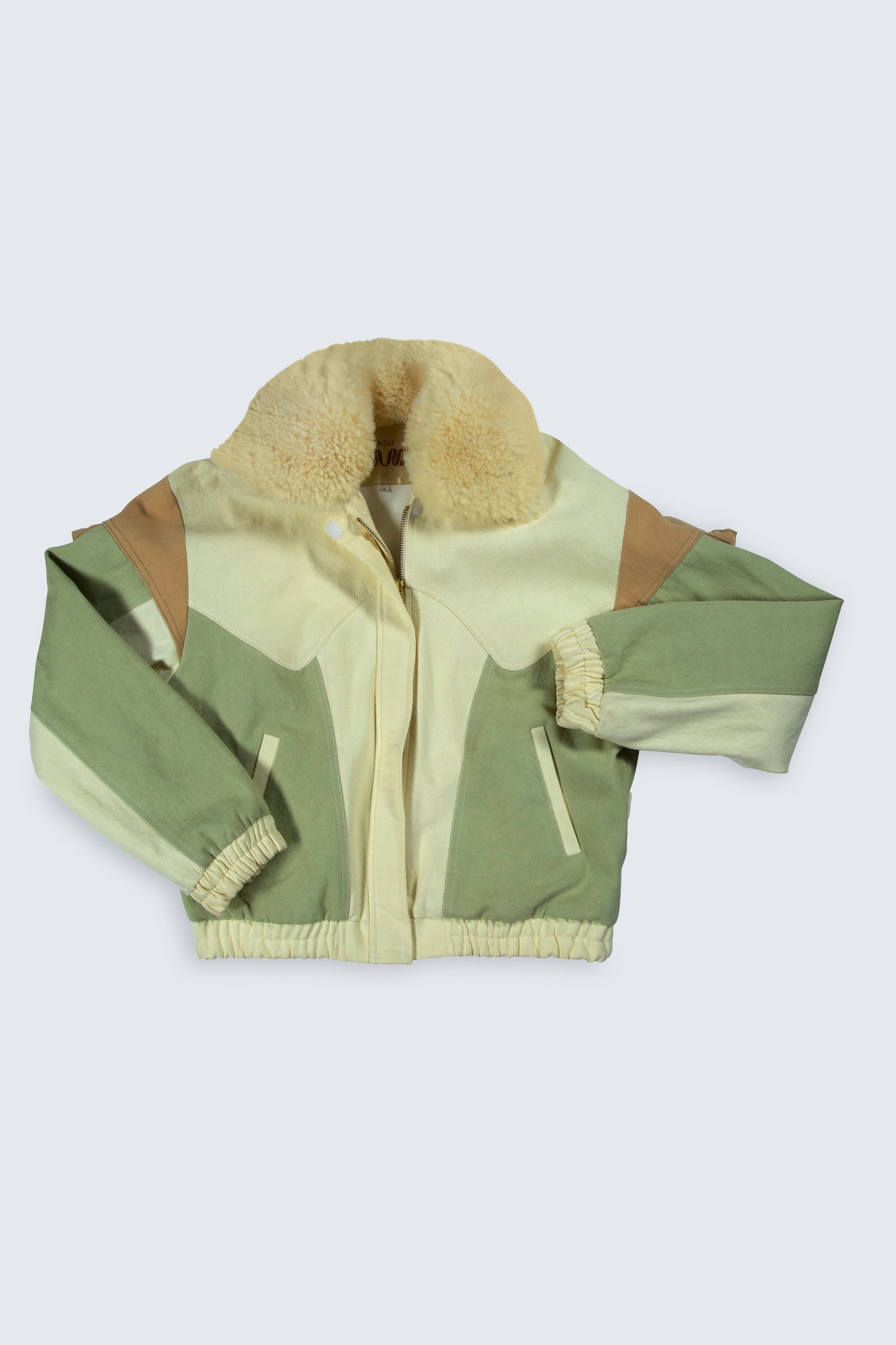 Yellow, Mustard, Green Shirt Collar