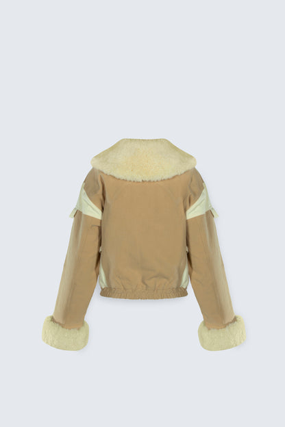 Butter Yellow, Mustard Full Collar and Cuff