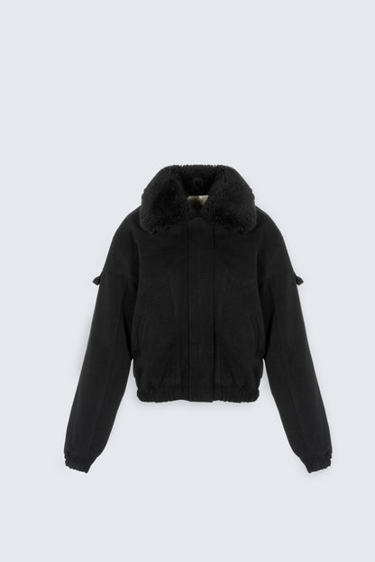 Black on Black Shirt Collar